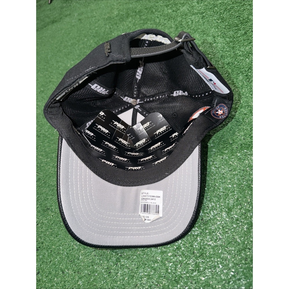 Pro Standard Houston Astros Hat Strapback Adjustable Black/Orange‎ Cap NWT - Picture 5 of 7